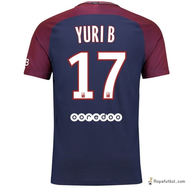 Camiseta Paris Saint Germain Replica Primera Ropa Yurib 2017/18